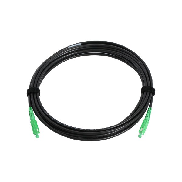Simplex Rugged Drop Cable, SC/APC-SC/APC, OS2, 4.8 mm Riser I/O, 7.6 m / 25 ft